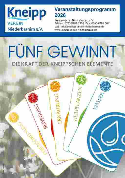 Programmheft 2026 Cover